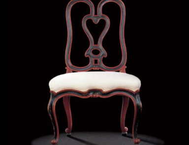 Chair with shaped back, Massant