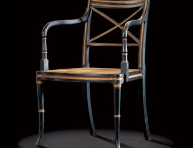 Chair with armrests, Massant