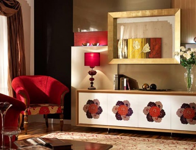 A chest of drawers with hinged doors, Maroso Gino