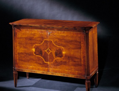A chest of drawers with hinged doors, Palmobili