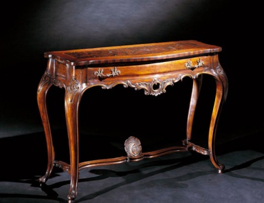 The console on high legs, Palmobili