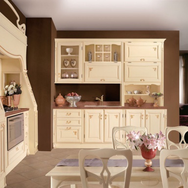 Kitchen (kitchen set) Rubino lacquered