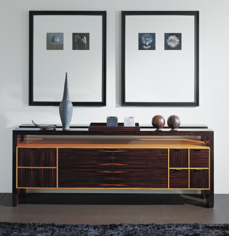 Wooden sideboard made of cherry, Annibale Colombo