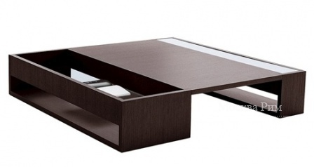 Coffee table square on the frame from MDF Void, B&B Italia