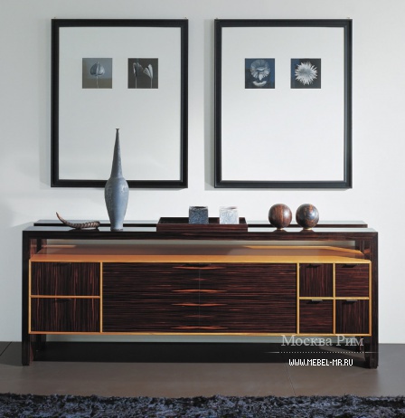 Wooden sideboard made of cherry, Annibale Colombo