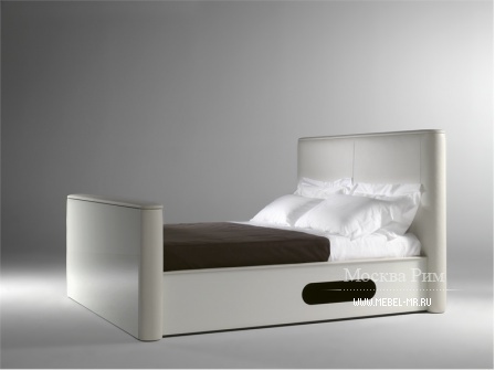 Double bed with high headboard, Ciak - Reflex Angelo