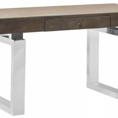 The Table Where His Desk