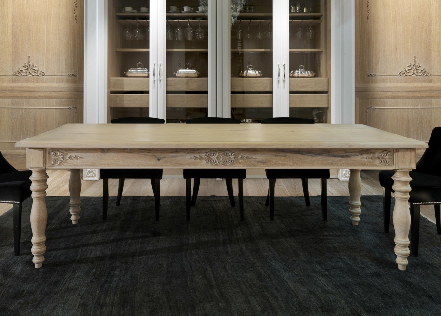 Dining Table On High Legs Castagna Cucine Luxury Furniture Mr