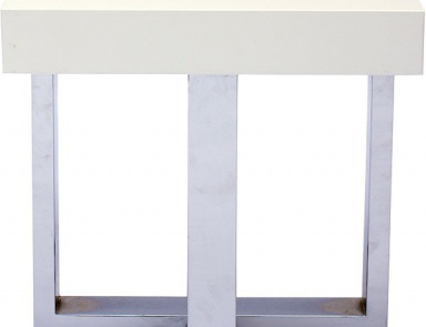 Table with metal legs, Aria Side Table - Andrew Martin