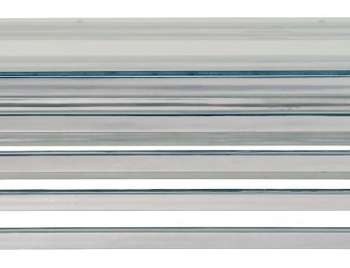 Coffee table, Chrome Log Coffee Table - Andrew Martin