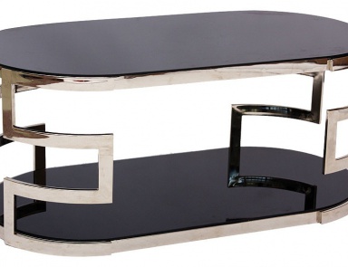 Table with oval tabletop, Visconti Coffee Table - Andrew Martin