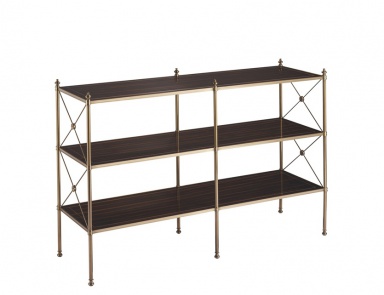 Edwardian Brass Rack, Baker