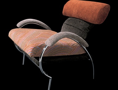 Chair with metal frame Et, Il Loft