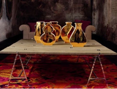 Dining table from the collection of Gingerbread, Lando