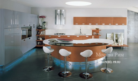 Kitchen (kitchen set) Aster Cucine Domina, Ciliegio