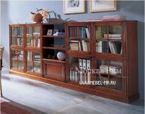 Bookcase wooden C04, Angela Bizzarri