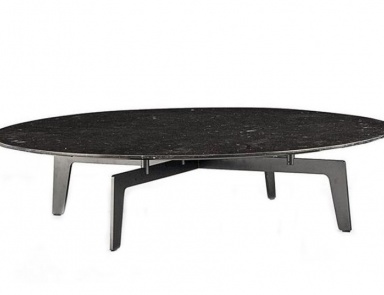 Coffee table with round top Tribeca, Poliform