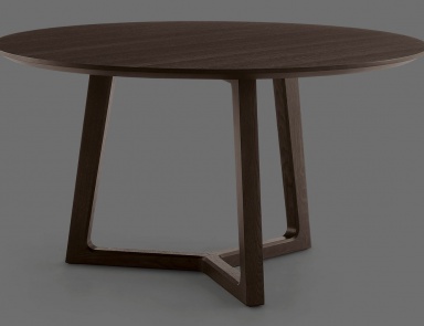 Table with round top Concorde, Poliform