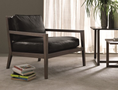 The seat on the frame of oak Quadria, MisuraEmme