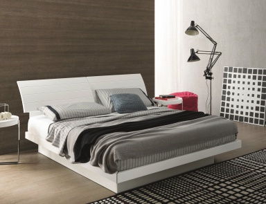 Bed on wooden frame Giorgia, MisuraEmme