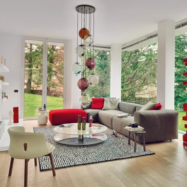 Modular system of seats Oblong