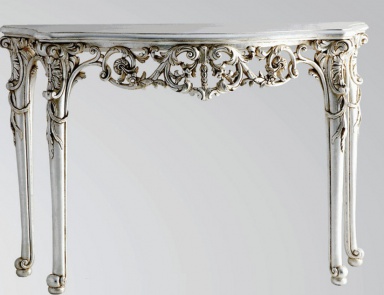 Console solid wood high legs, Chelini