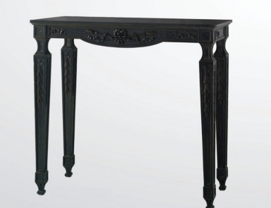 Console solid wood high legs, Chelini