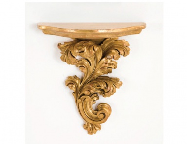 Wall console made of solid wood, Chelini