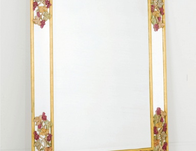 Wall mirror of rectangular form, Chelini