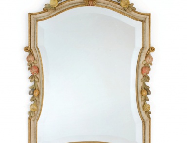 Wall mirror in a frame made of solid wood, Chelini