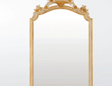 Wall mirror with wooden frame, Chelini
