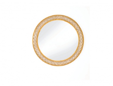 Wall mirror in a frame form, Rondo, Chelini