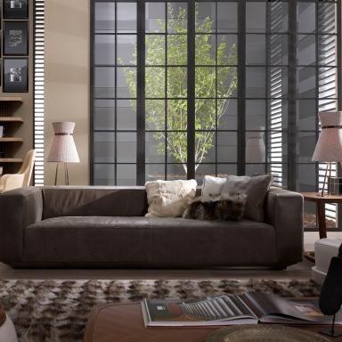 The four-seater sofa Boss