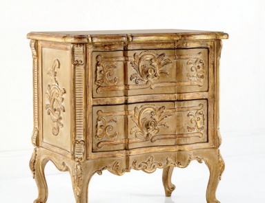 Nightstands bedside on figured legs, Chelini