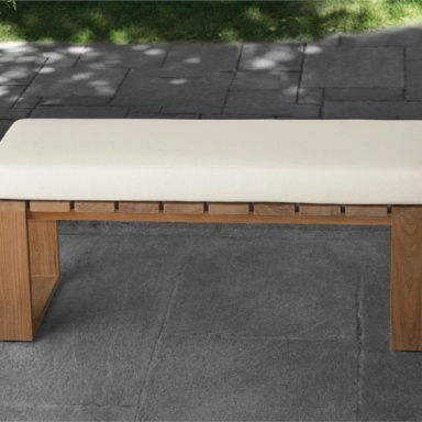 Bench for garden Square