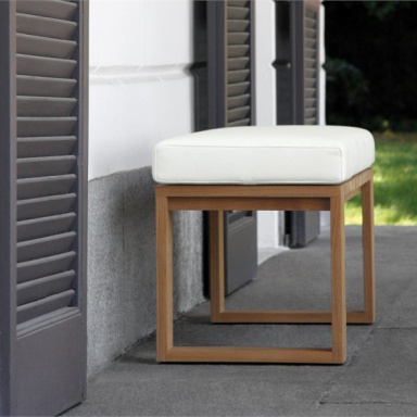 Bench for garden Square