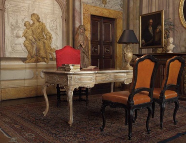 Desk on high legs, Chelini