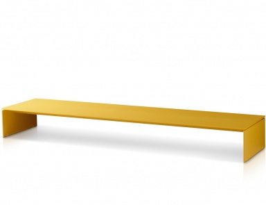 Modern bench Light with a metal frame, Porro