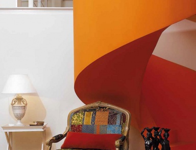 Chair with armrests made of solid wood, Chelini