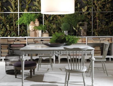 Table solid wood Seed Quadrato, Moda