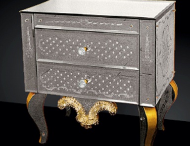 Nightstands bedside, Arte Veneziana