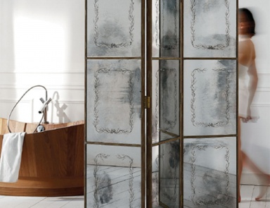 Screen mirror on a frame of wood, Arte Veneziana