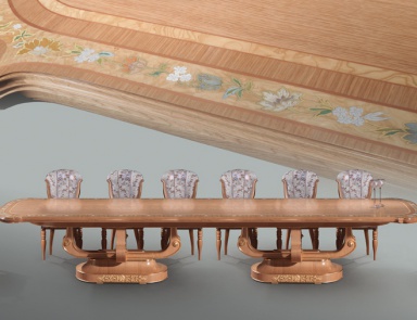 Dining room (dining set), Ezio Bellotti