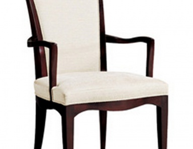 Chair with armrests, Barbara Barry