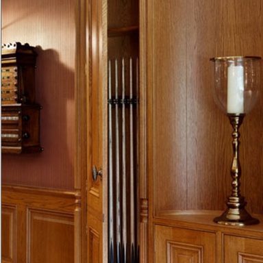 A billiard room (the billiard room for headsets)