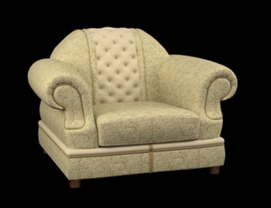 The high-backed chair, Barbara Barry