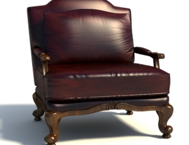 The high-backed chair, Barbara Barry