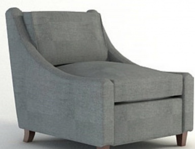 The high-backed chair, Barbara Barry