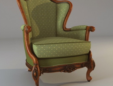 The high-backed chair, Barbara Barry