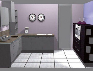 Kitchen 25 Kitchen, Bauformat